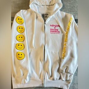 NEW Official 2018 Ninja X Dillon Francis Zip up Hoodie-M-